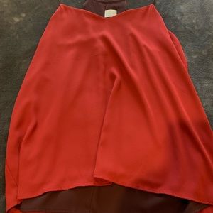 Express, Red/burgundy shirt